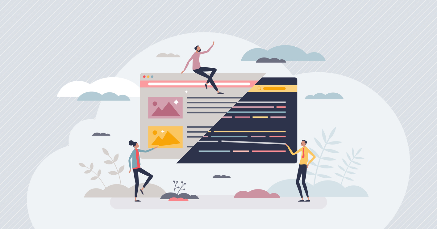 A concept illustration of what semantic search is