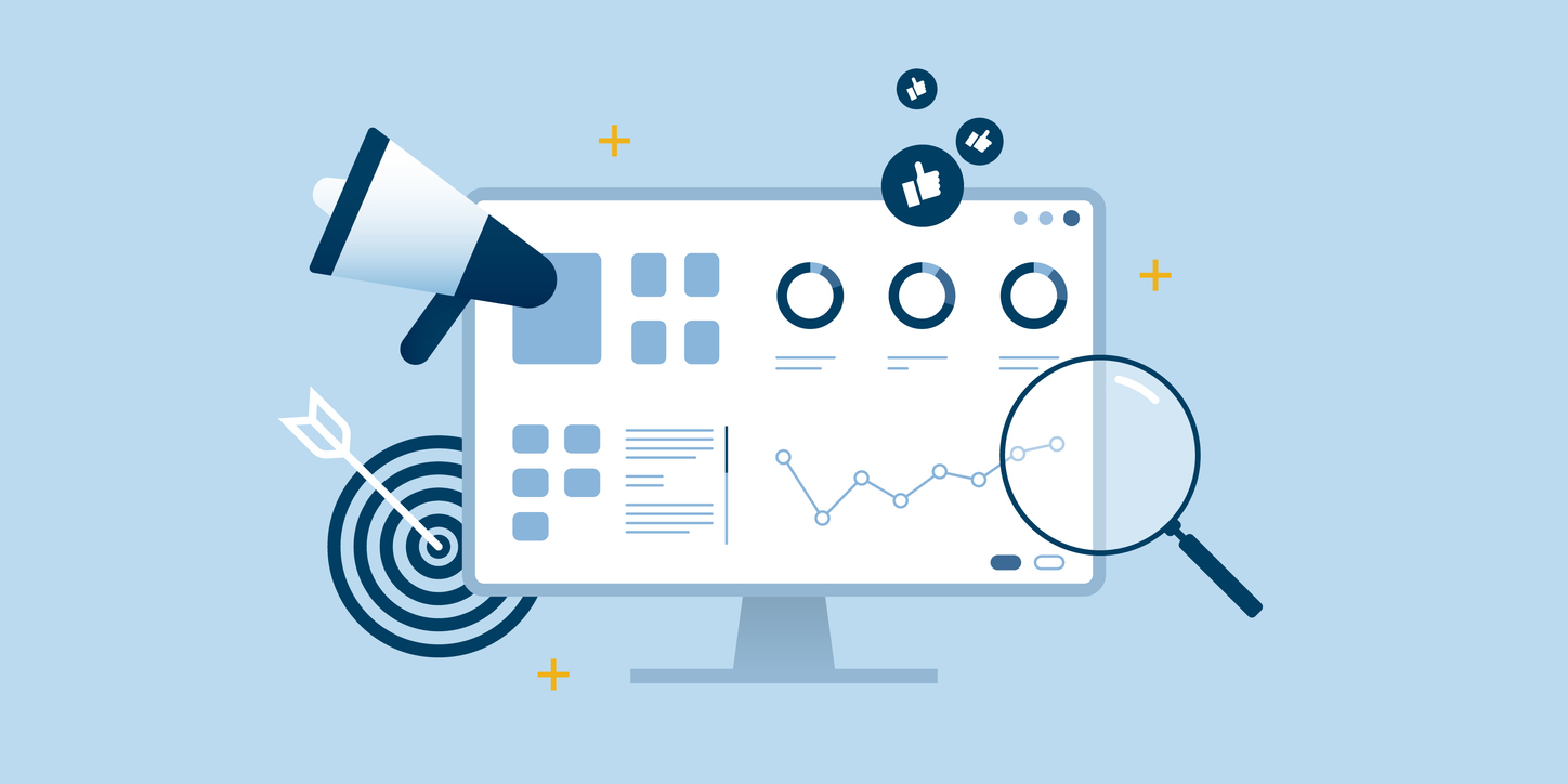 An illustration of digital tool examples that can aide in competitor identification.